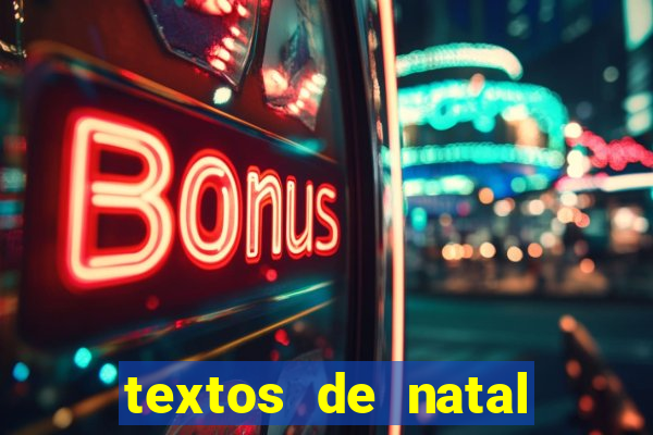 textos de natal para imprimir